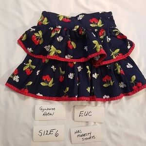 Gymboree cherry size 6 skirt